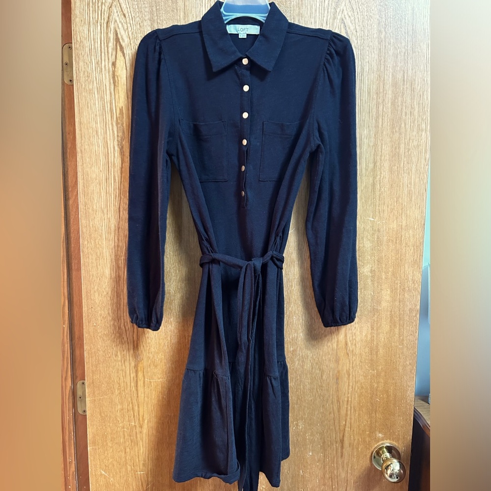Size S LOFT black dress